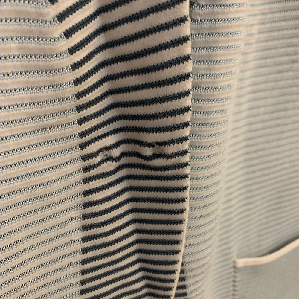 Armani Collezioni Striped Open-Front blazer - Picture 8 of 8